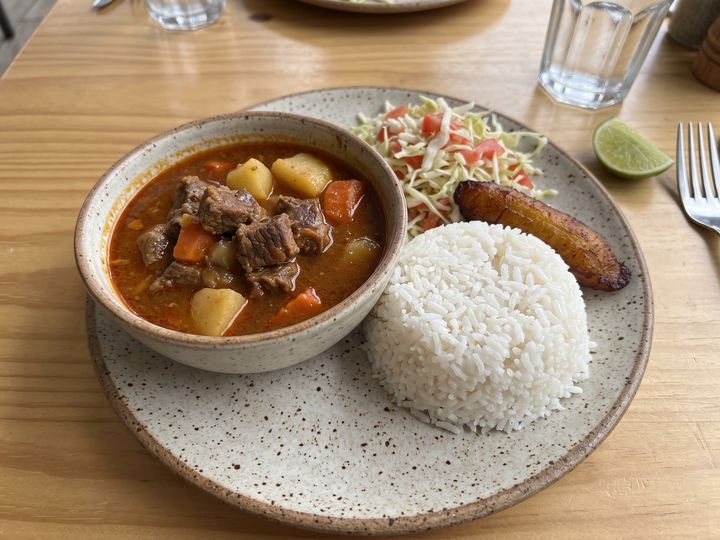 Beef Stew with Rice