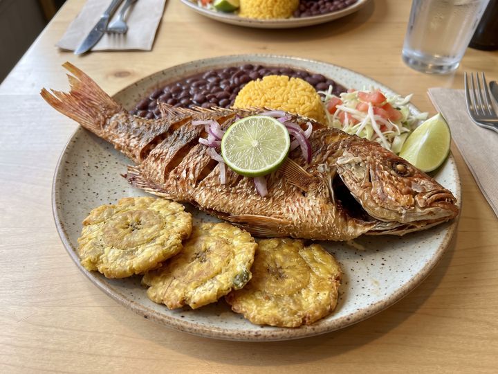Fried Red Snapper